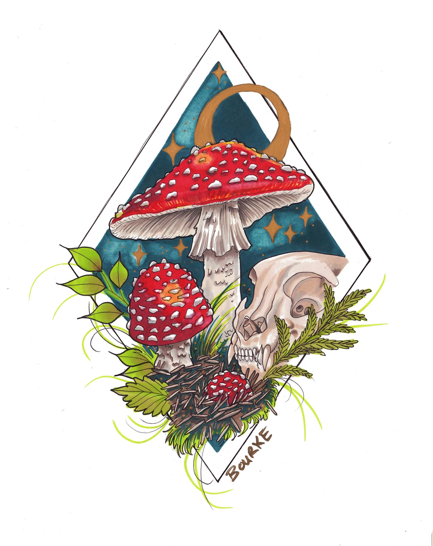 Muscaria Art Print